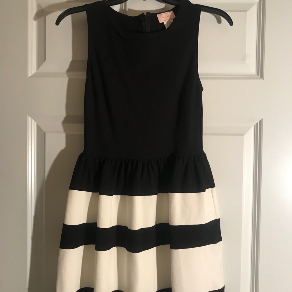 Love...Andy Black and White dress
